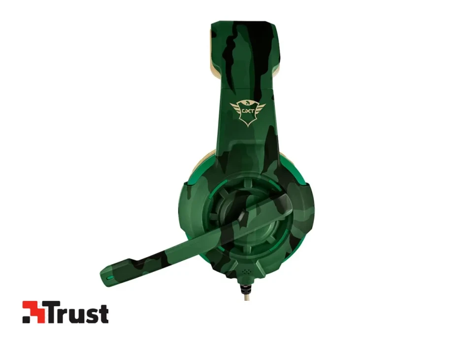 Auricular Trust Gxt310c Radius Gaming (trust Gxt310c) Con Microfono, Verde