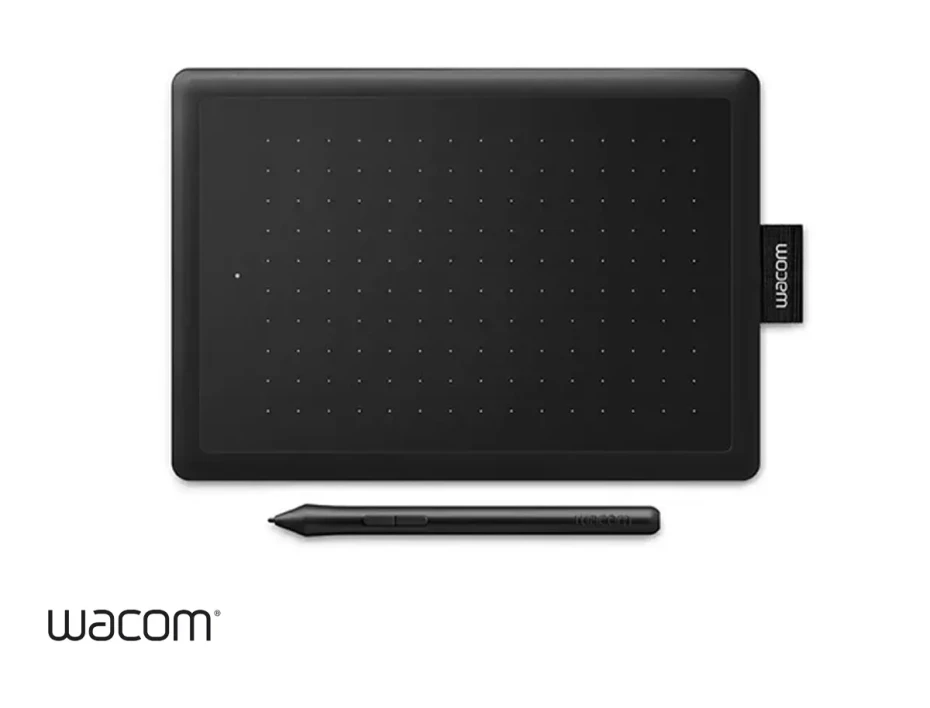 Wacom One Pen Tablet Small Para Dibujo Digital Bt, Lapiz Con DiseÑo ErgonÓmico,color Negro (ctc4110wlw0a)