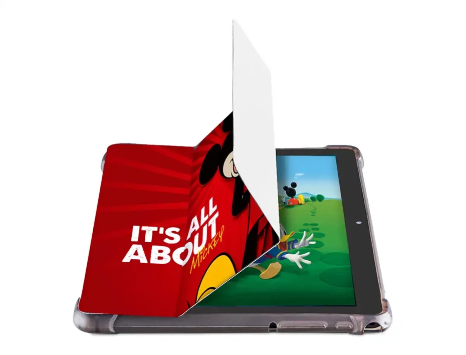 Tablet Multilaser Mickey (nb618) 9" Wsvga | Ram 4gb | Rom 64gb | Camara Frontal 2.0mp | Android 13 | Conector Tipo C | Incluye Case Exclusivo