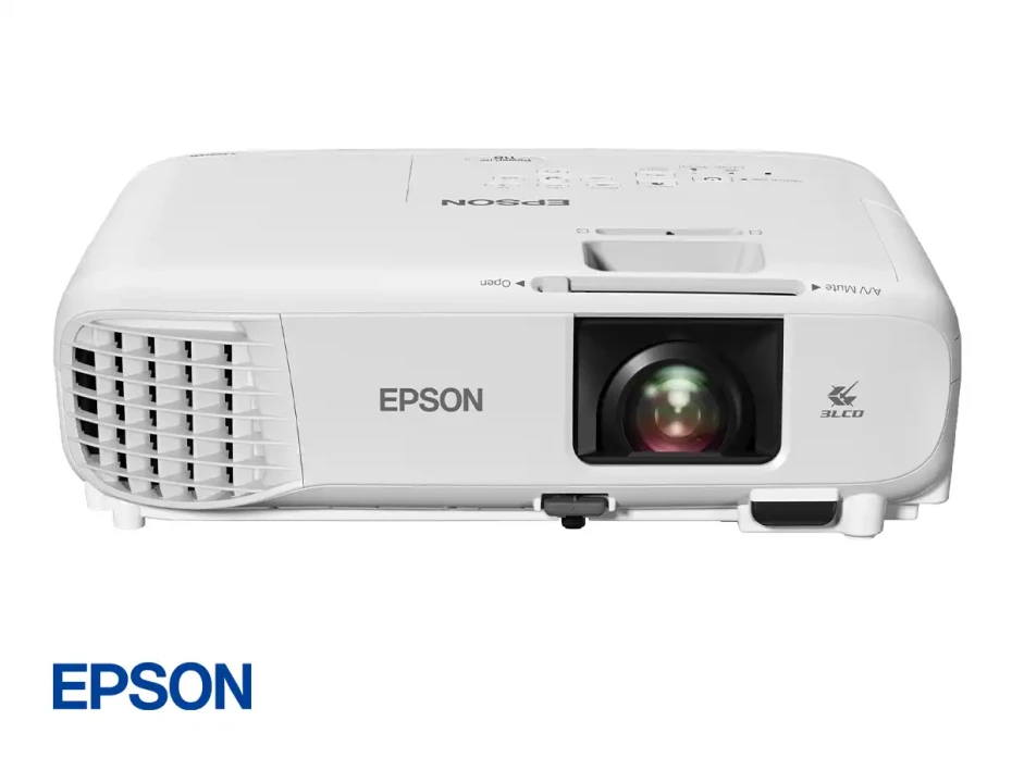 Proyector Epson Powerlite 118 3lcd, Wxga 3lcd 3800 Lumines De 30 A 300" - 2hdmi - Lan Rj45, (v11ha03020)