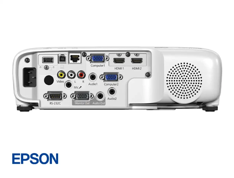 Proyector Epson Powerlite 118 3lcd, Wxga 3lcd 3800 Lumines De 30 A 300" - 2hdmi - Lan Rj45, (v11ha03020)