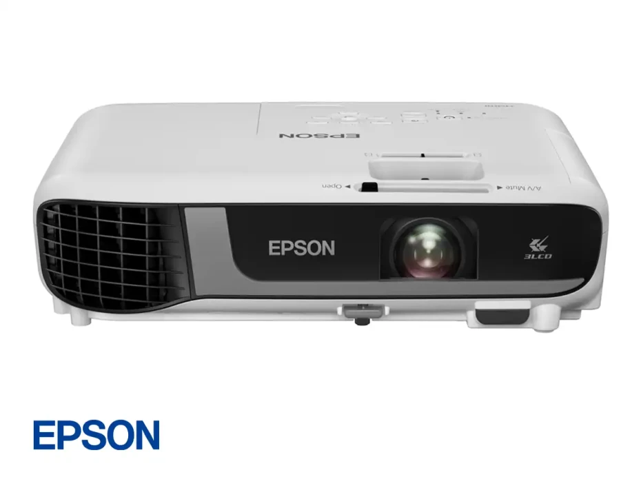 Proyector Epson Powerlite W52+ 4000 Lumines Con Wifi (v11ha02021)