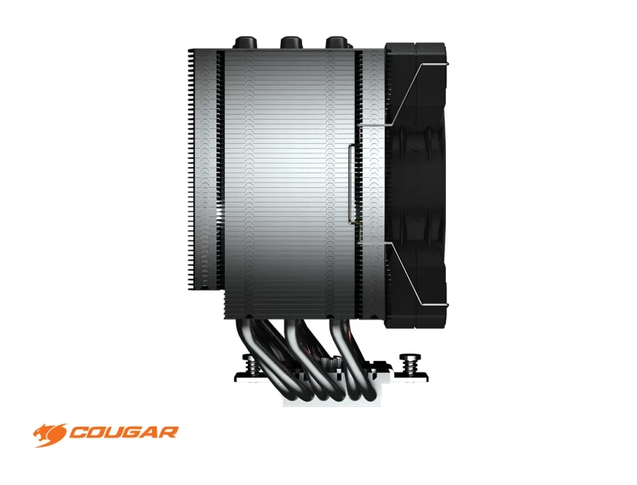 Cooler Para Procesador Cougar, Forza 85 Argb (3mfzr85.0001) 6 Pipas De Cobre, 2 Fan