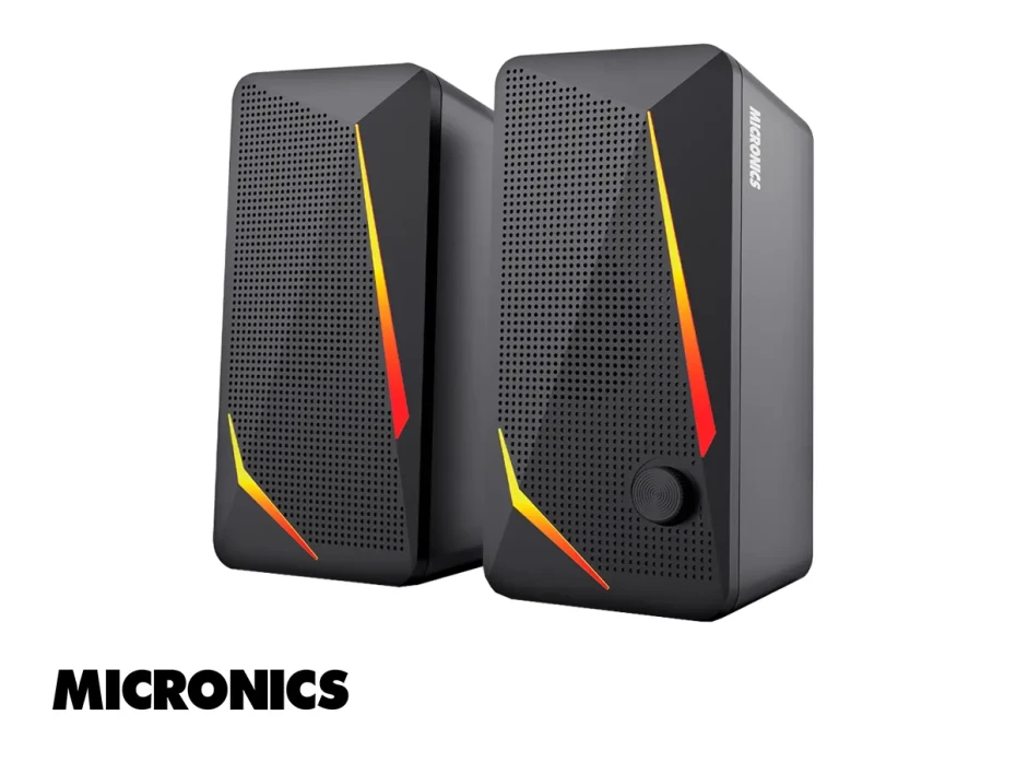 Parlante Micronics Challenger Mic 313 Watts (mic S313 ) Jack 3.5 Mm, Rgb, Negro