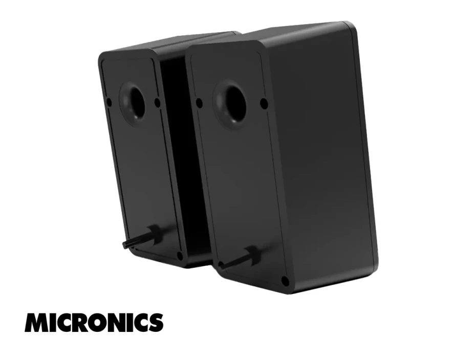 Parlante Micronics Challenger Mic 313 Watts (mic S313 ) Jack 3.5 Mm, Rgb, Negro