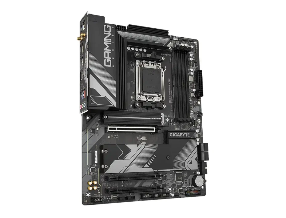 Placa Madre Gigabyte B650 Gaming X Ax (b650-gaming-x-ax) Socket Am5, Ram Ddr5 Buss 8000oc Mhz, Wifi 6e