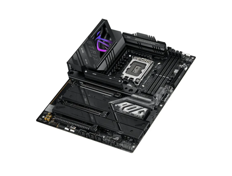 Placa Madre Asus Rog Z790-e Strix Gaming Wifi Ii (90mb1fc0-m0eay0) Socket Lga 1700, Ram Ddr5 Buss 7800oc Mhz, 14va, 13va, 12va Gen