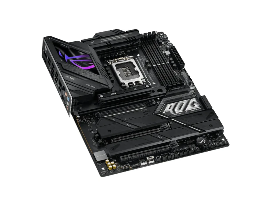 Placa Madre Asus Rog Z790-e Strix Gaming Wifi Ii (90mb1fc0-m0eay0) Socket Lga 1700, Ram Ddr5 Buss 7800oc Mhz, 14va, 13va, 12va Gen