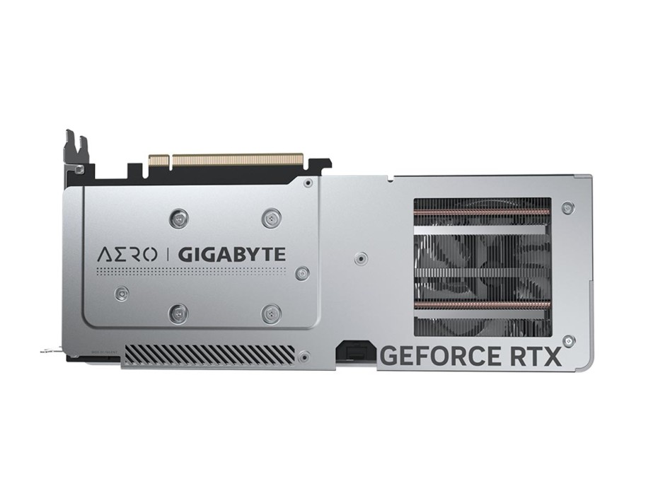 Tarjeta De Video Gigabyte Rtx 4060 Aero Oc 8gb Gddr6 (gv-n4060aero-oc-8gb) Geforce Nvidia 128 Bits, White, 3 Ventiladores