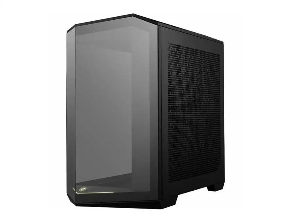 Case Msi Mag Pano 100l Pz S/fuente (mag Pano 100l Pz Atx) Paneles De Vidrio, Negro
