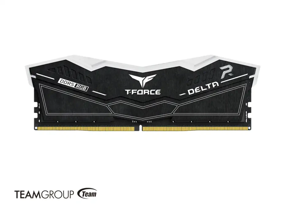 Memoria Ram Teamgroup Ddr5 32gb (16gbx2) T-force Delta Rgb (ff3d532g7600hc36ddc01) 7600 Mt/s, Negro, Cl34
