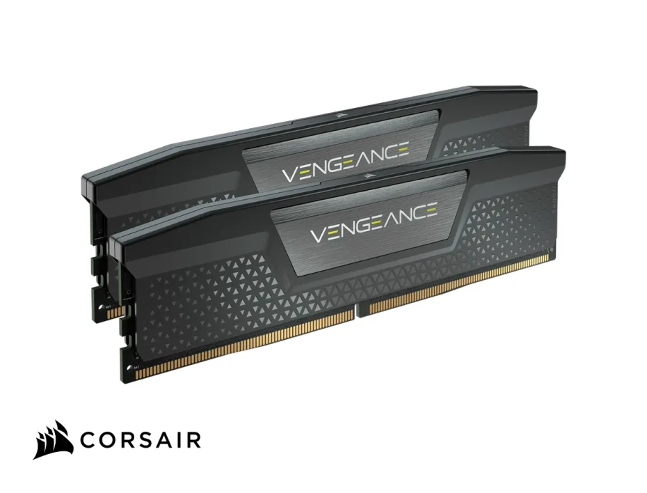 Memoria Ram Corsair Ddr5 32gb (16gbx2) Vengeance (cmk32gx5m2e6200c36) 6200 Mt/s, Negro, Cl 36