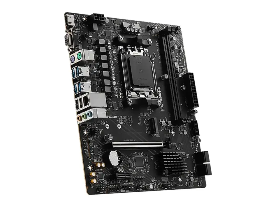 Placa Madre Msi B650m-b Pro (911pro-b650m-b-ddr5) Socket Am5, Ram Ddr5 Buss 5600oc Mhz