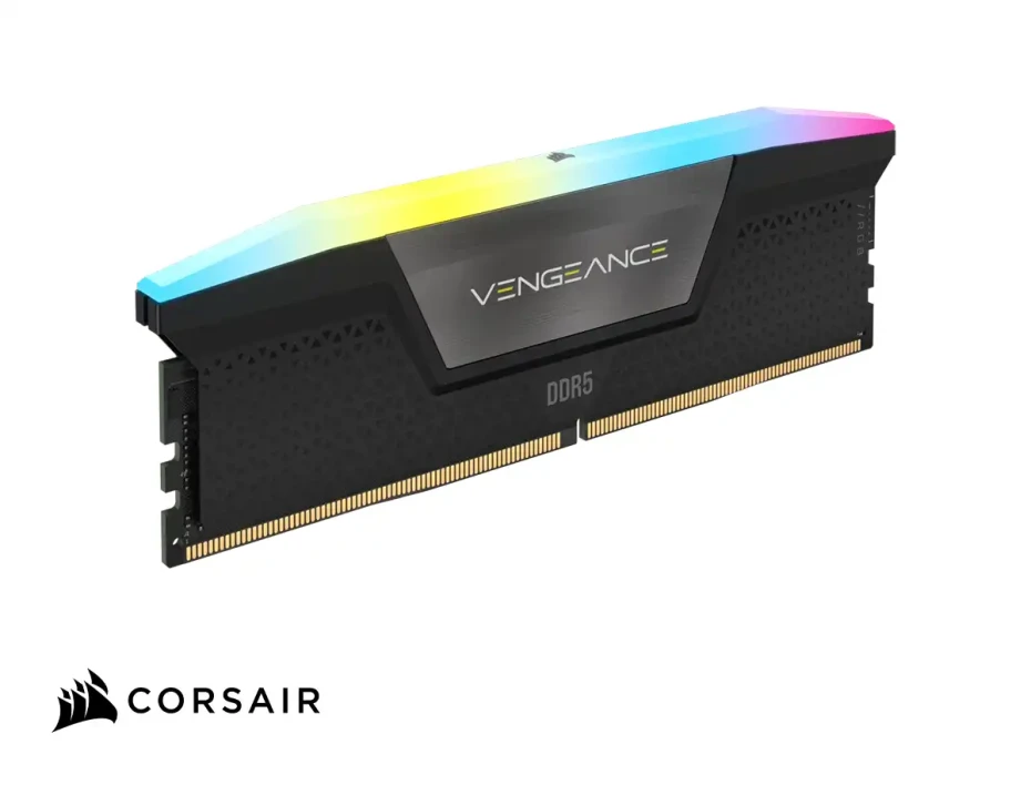 Memoria Ram Corsair Ddr5 16gb Vengeance (cmh16gx5m1b5600c40) 5600 Mt/s, Negro Rgb