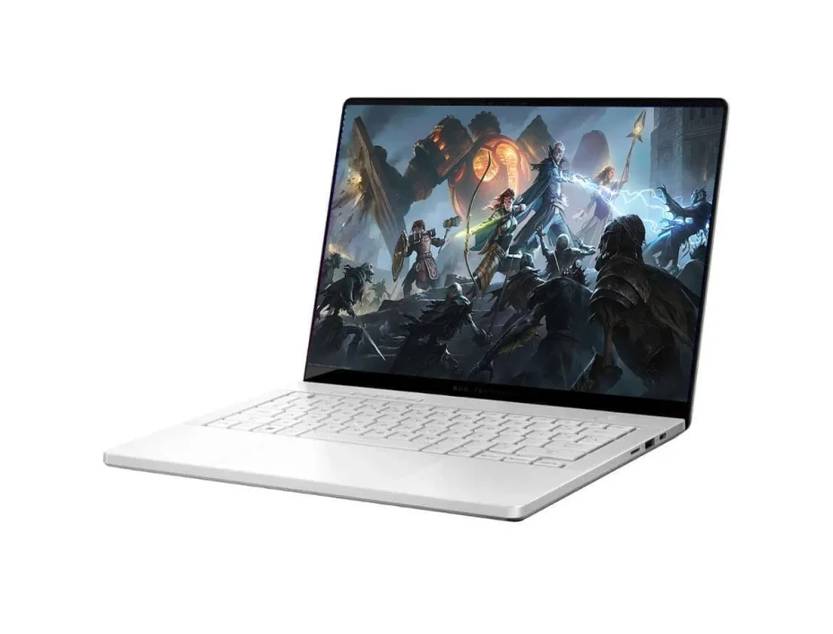 Laptop Asus Ryzen 9 8945hs Rog Zephyrus G14 Gaming (ga403uv-g14.r94060) Pantalla 14" Qhd 120hz, Ram 16gb, Ssd 1tb, Rtx 4060 8gb, Win11, White