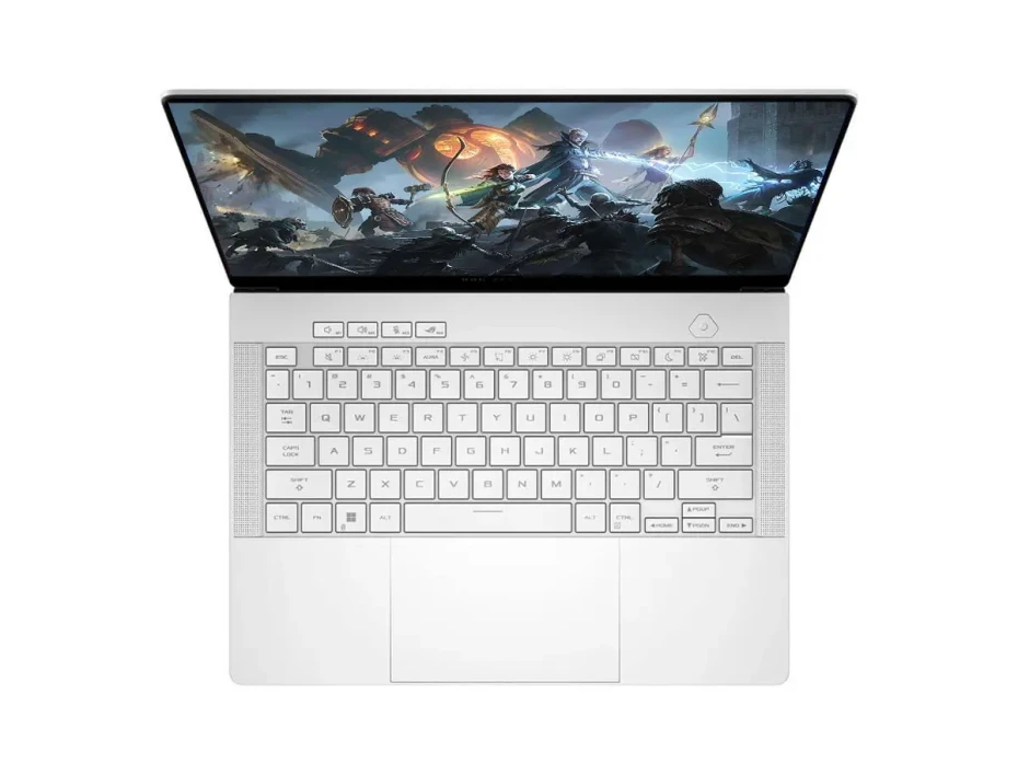 Laptop Asus Ryzen 9 8945hs Rog Zephyrus G14 Gaming (ga403uv-g14.r94060) Pantalla 14" Qhd 120hz, Ram 16gb, Ssd 1tb, Rtx 4060 8gb, Win11, White