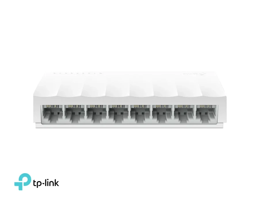 Switch Tp-link  8 Puertos ( Ls1008 ) 10/100 Mbps De Metal