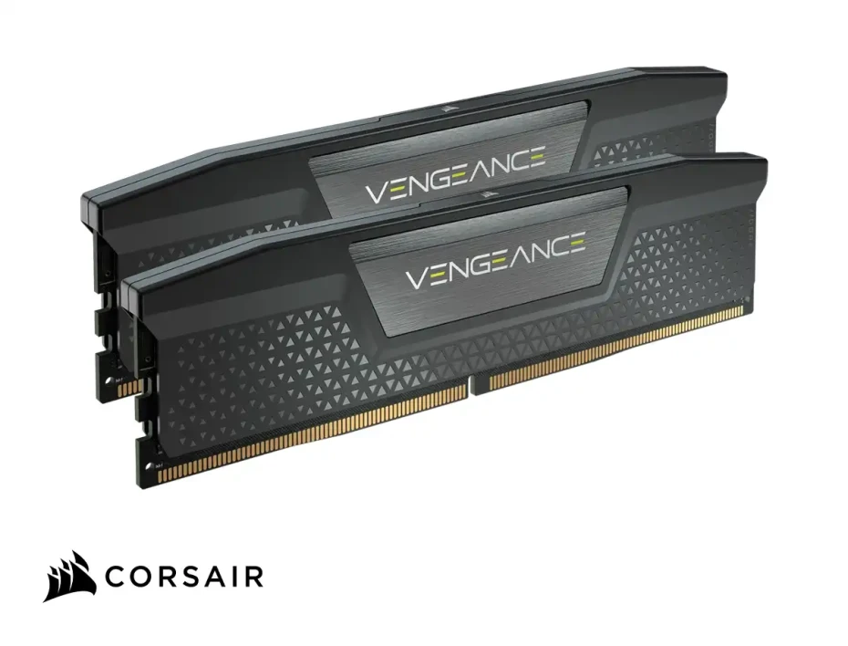 Memoria Ram Corsair Ddr5 64gb (32gbx2) Vengeance (cmk64gx5m2b5200z40) 5200 Mt/s, Negro