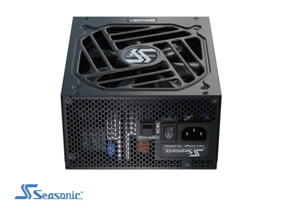 Fuente De Poder Seasonic 1000w Vertex Gx (12102gxafs) Atx, 80 Plus Gold, Modular, Negro