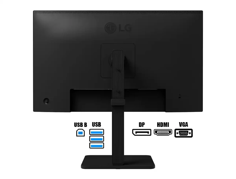 Monitor Lg 27 Pulgadas 27ba550-b (27ba550-b.awfq) Frecuencia 100hz, Fhd, 5ms, 1 Hdmi, 1 Dp, 1 Vga, Usb, Altavoces