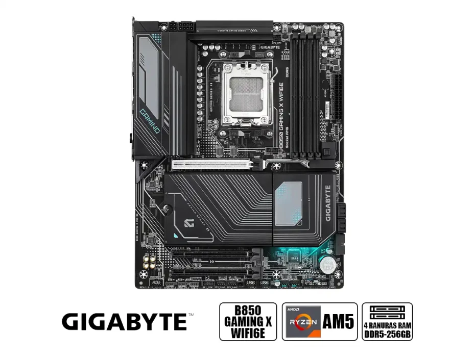 Placa Madre Gigabyte B850 Gaming X Wifi6e (b850 Gaming X Wifi6e) Socket Am5, Ddr5, Wifi