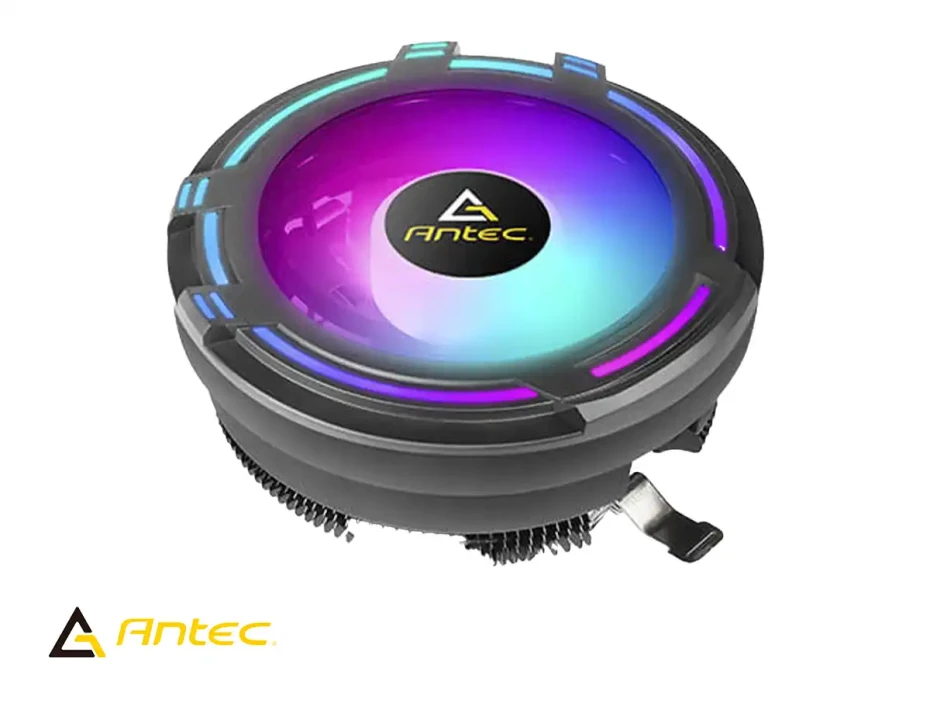 Cooler Para Procesador Antec  T120  (0-761345-76000-3) 120mm, Rgb Chromatic, 1500+- 10% High Fan Speed , 3 Pines Fan