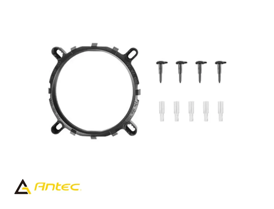 Cooler Para Procesador Antec  T120  (0-761345-76000-3) 120mm, Rgb Chromatic, 1500+- 10% High Fan Speed , 3 Pines Fan