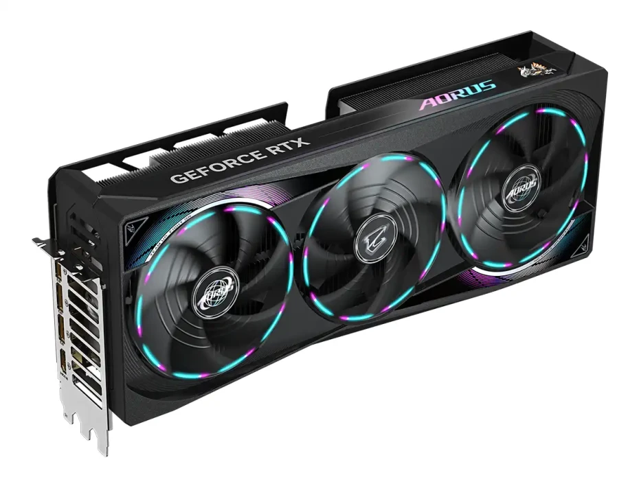 Tarjeta De Video Gigabyte Rtx 5080 Aorus Master 16gb Gddr7 (gv-n5080aorus M-16gd) Geforce Nvidia 256 Bits, 3 Ventiladores