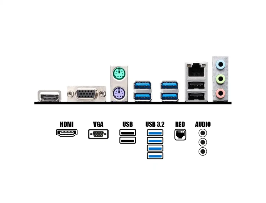Placa Madre Msi Pro A620m-e (90mbmsi-pro-a620m-e) Socket Am5, Ram Ddr5 Buss 6800oc Mhz