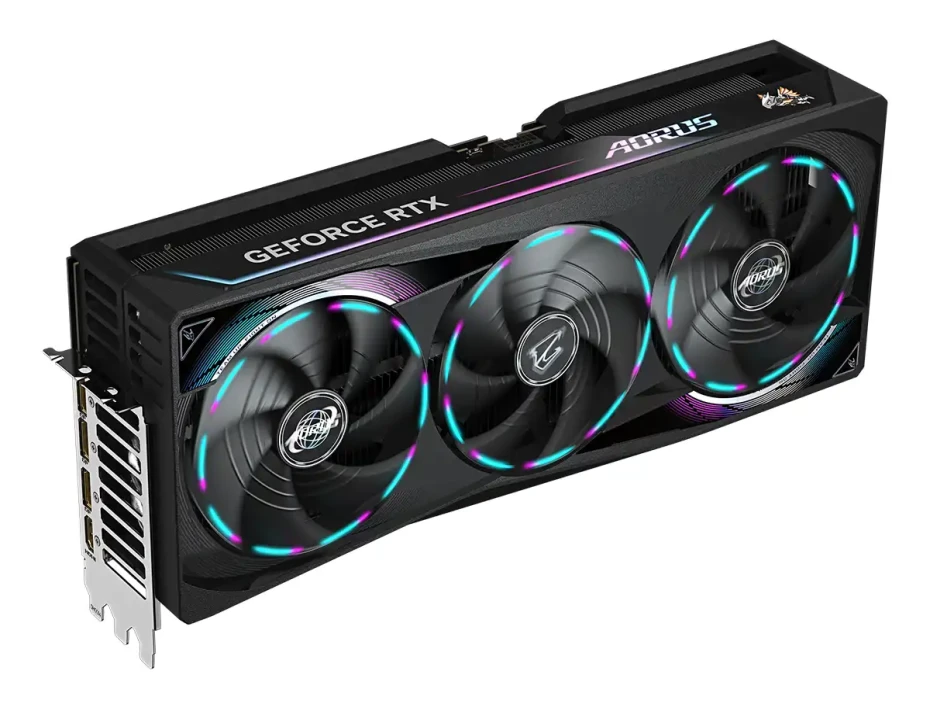 Tarjeta De Video Gigabyte Rtx 5090 32gb Gdrr7 Aorus Master (g5090-32vgsl) Geforce Nvidia 512 Bits, 3 Ventiladores