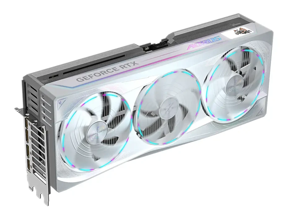 Tarjeta De Video Gigabyte Rtx 5090 32gb Gdrr7 Master Ice (g5090-32vgsl) Geforce Nvidia 512 Bits, 3 Ventiladores