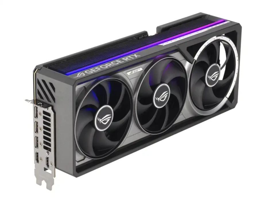 Tarjeta De Video Asus Rtx 5080 Rog 16gb Gddr7  (90rogrtx5080o16gbastralit), Astral, 3 Ventiladores