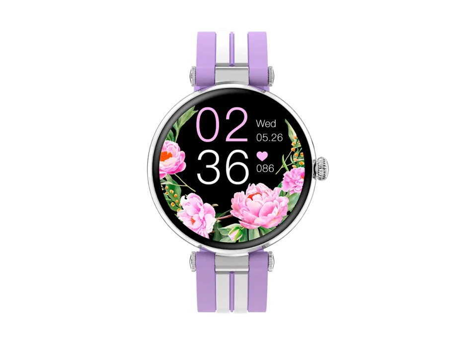 Reloj Inteligente Teros Smart Watch Te8088 Purpura, Bluetooth 5.1 / Gps, Reproduce Audio (te8088)