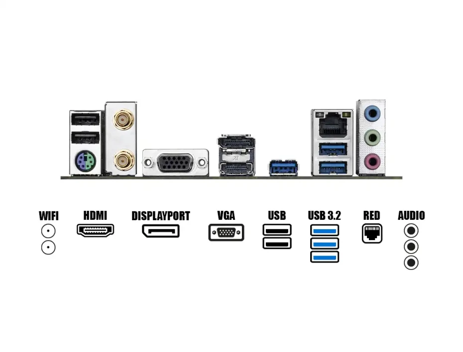 Placa Madre Gigabyte B760m D3hp Wifi 6  (b760m D3hp Wifi6) Socket Lga 1700, Ram Ddr5 Buss 7600oc Mhz, 14va, 13va, 12va Gen