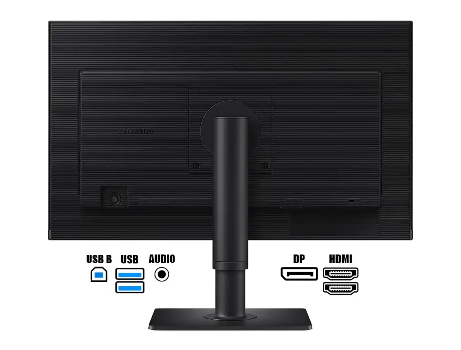 Monitor Samsung 24 Pulgadas Ls24d400 (ls24d400galxpe) Frecuencia 100hz, Fhd, 5ms, 2 Hdmi, 1 Dp, Usb, Usb B