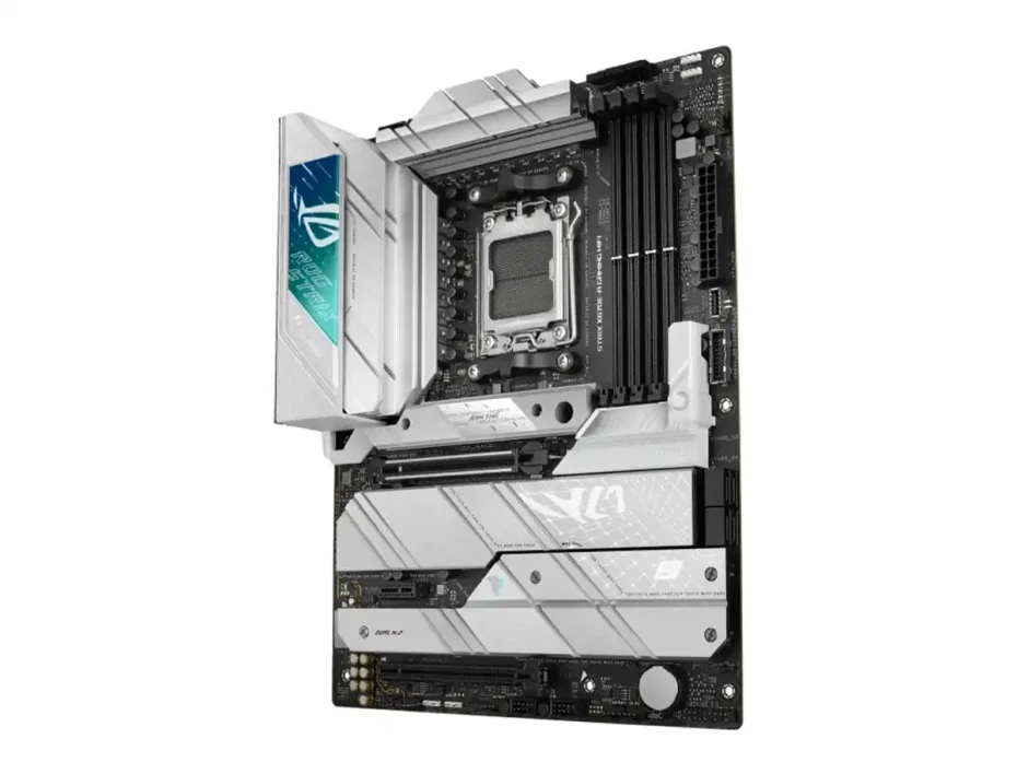 Placa Madre Asus Rog X670e-a Gaming Wifi Gaming (90x670e-a Gaming Wfi) Socket Am5, Ram Dddr5 Buss 8000oc Mt/s, Wifi 6e