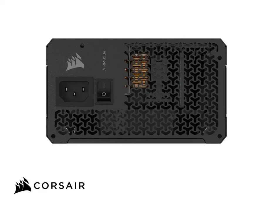 Fuente De Poder Corsair 850w Rm850e (cp-9020296-na) Atx 3.1 Pcle 5.1, 80 Plus Gold, Modular, Negro