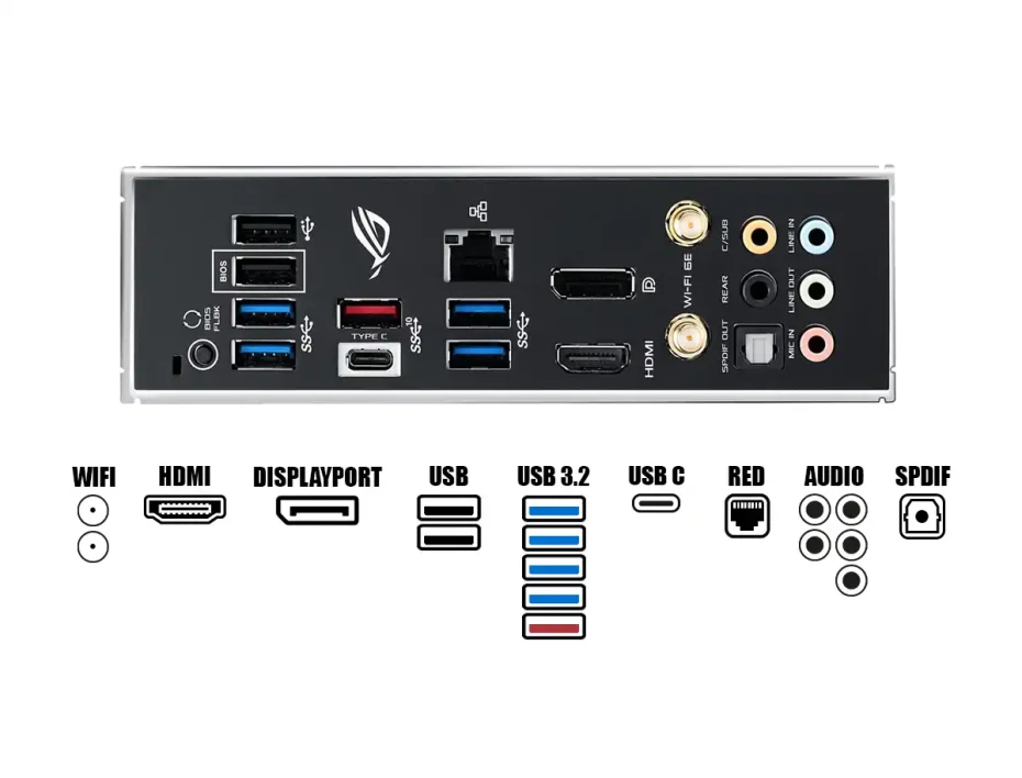 Placa Madre Asus B550-f Rog Strix Gaming Wifi Ii (90mb19v0-m0eay0) Socket Am4, Ram Ddr4 Buss 5100oc Mhz, Rgb
