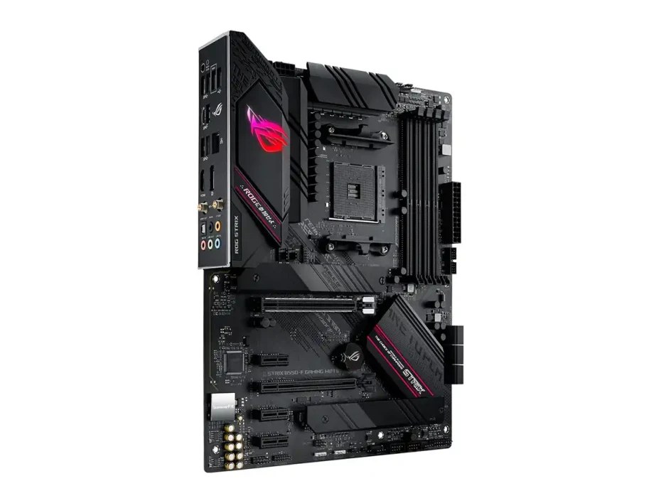 Placa Madre Asus B550-f Rog Strix Gaming Wifi Ii (90mb19v0-m0eay0) Socket Am4, Ram Ddr4 Buss 5100oc Mhz, Rgb