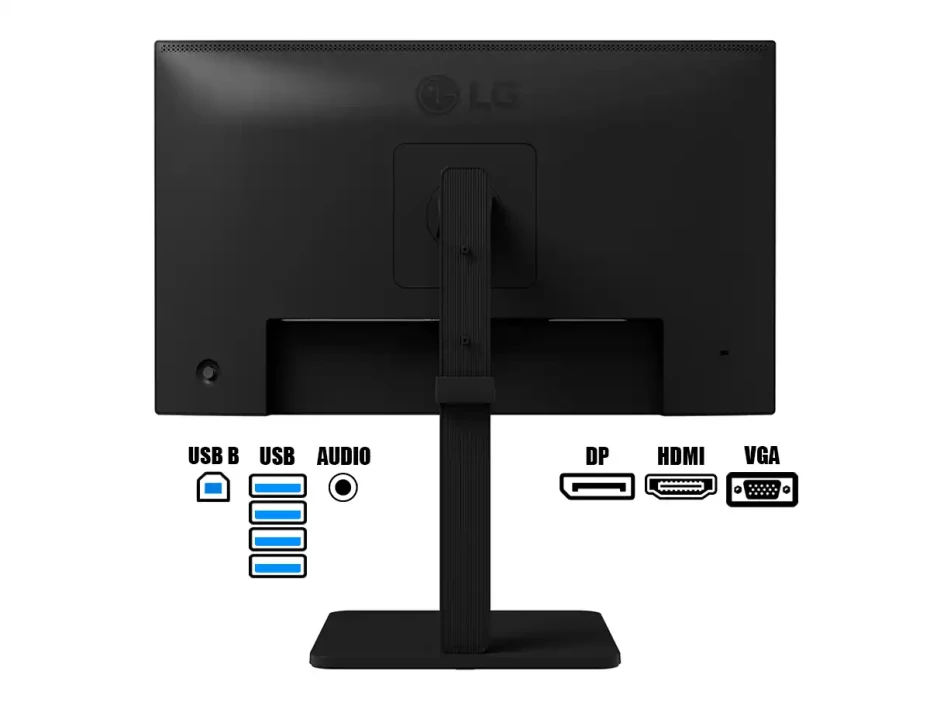 Monitor Lg 24 Pulgadas 24ba550-b (24ba550-b) Frecuencia 100hz, 5ms, Fhd, 1 Hdmi, 1 Dp, 1 Vga, Usb, Altavoces