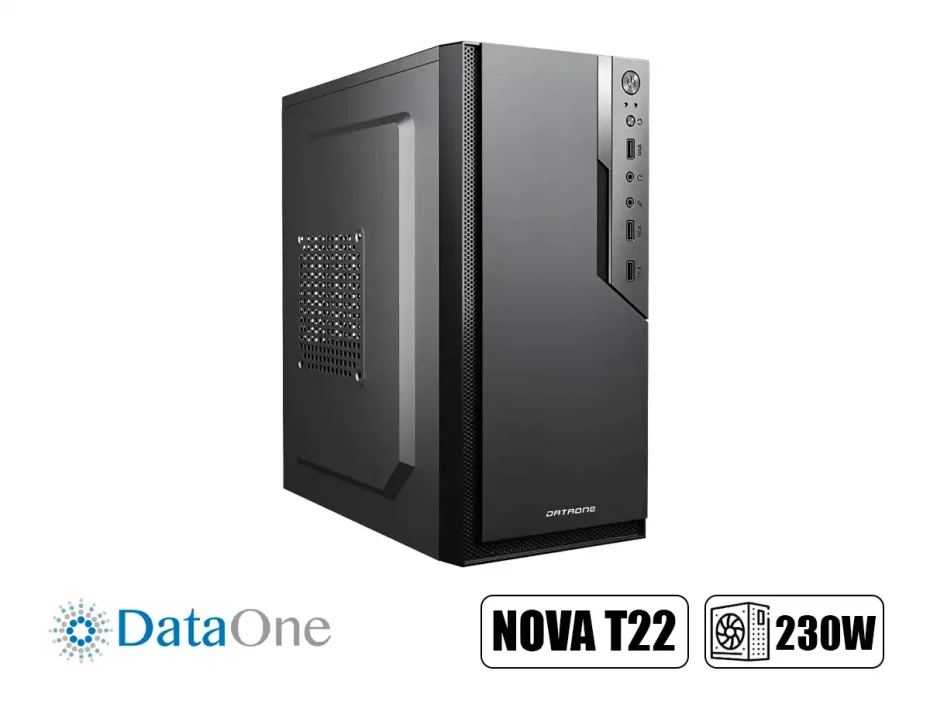 Case Dataone Nova T22 Fuente 230w (nova T22) Negro