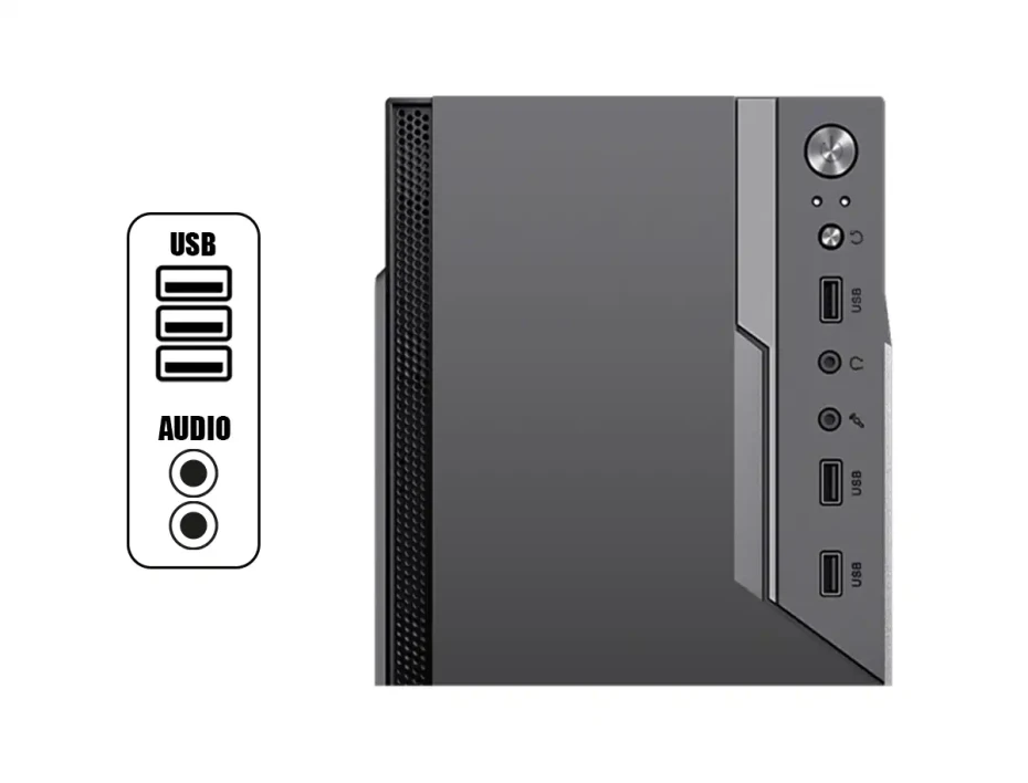 Case Dataone Nova T22 Fuente 230w (nova T22) Negro