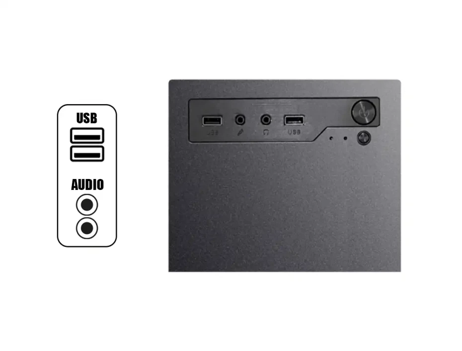 Case Dataone Nova T12 Fuente 230w (nova T12) Negro