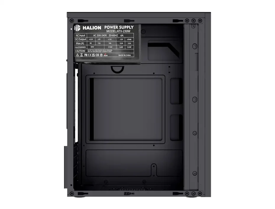 Case Dataone Nova T12 Fuente 230w (nova T12) Negro