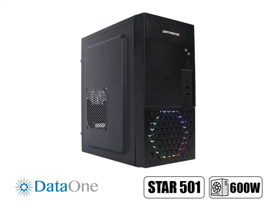 Case Dataone Orion Star 501, Negro Fuente De 230 / 600w (star 501)