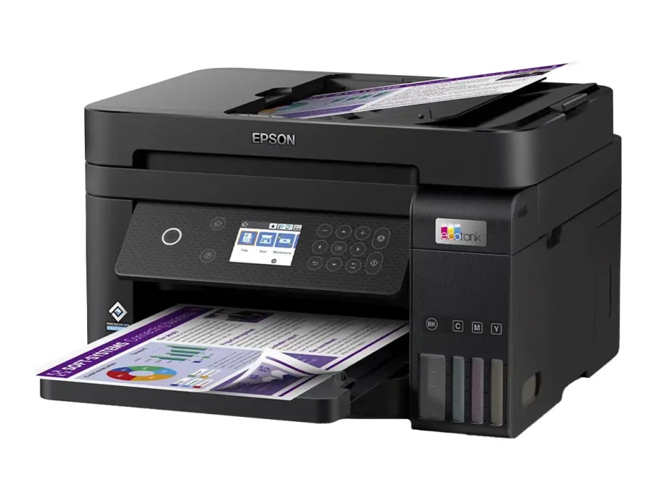 Impresora Epson Multifuncional L6270, C/ Tanque, Duplex, Imprime Escanea Fotocopia Inalambrica (c11cj61301)