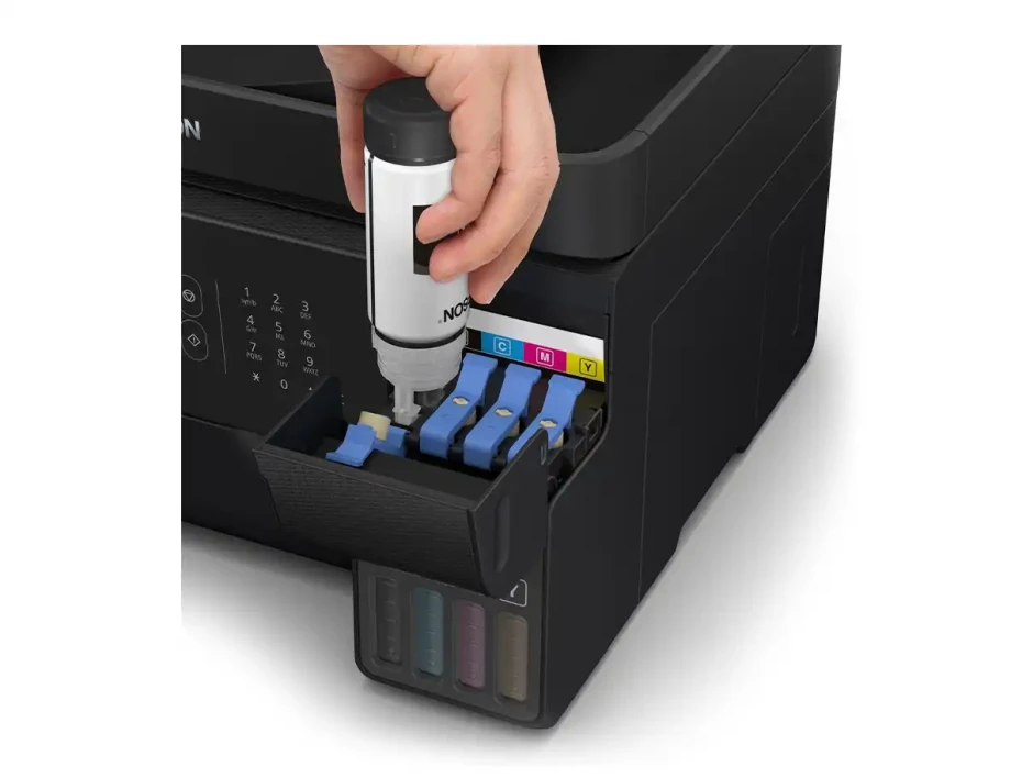 Impresora Epson Multifuncional L5590, C/ Tanque Imprime Escanea Fotocopia Fax Wifi ( C11ck57301)