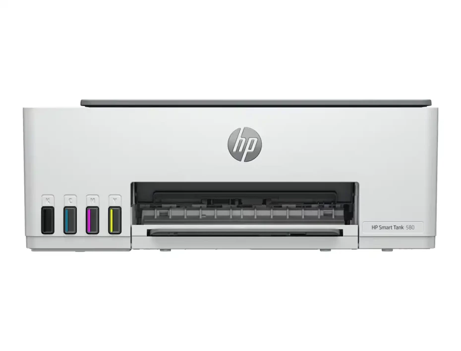Impresora Hp Multifuncional Smart Tank 580, 3 En Uno, Imprime Escanea Copia, Wifi Bluetooth (1f3y2a#aky)