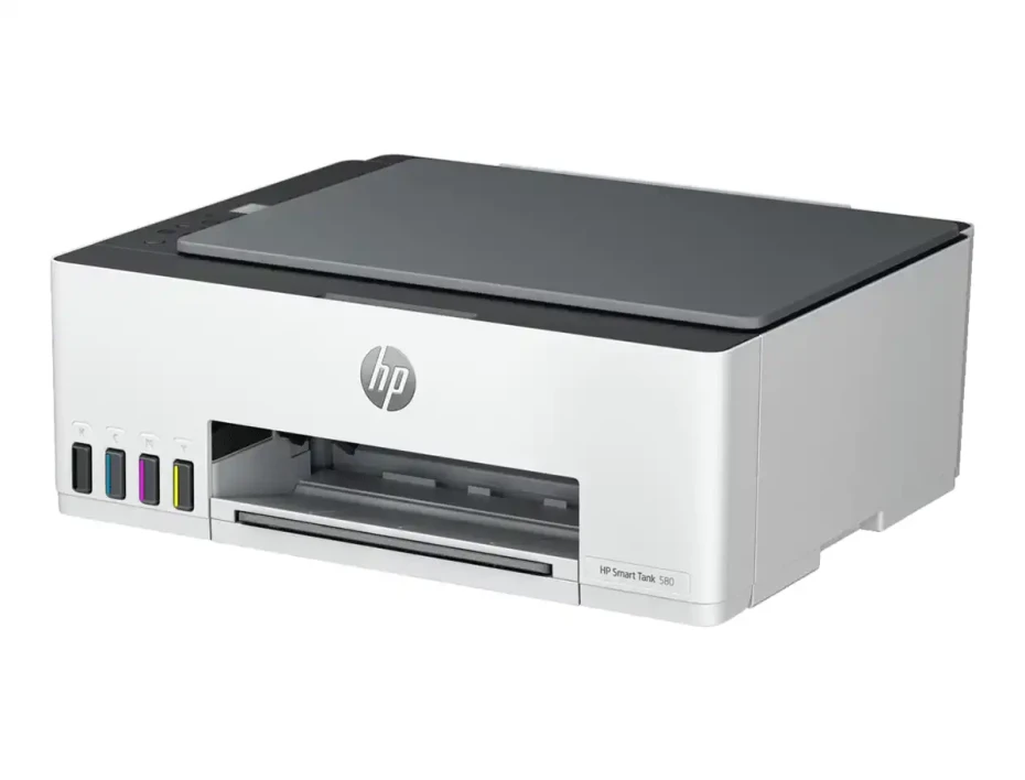 Impresora Hp Multifuncional Smart Tank 580, 3 En Uno, Imprime Escanea Copia, Wifi Bluetooth (1f3y2a#aky)