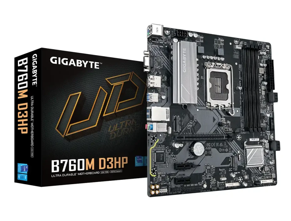 Placa Madre Gigabyte B760m D3hp (b760m D3hp Ddr5) Socket Lga 1700, Ram Ddr5 , 14va, 13va, 12va Gen